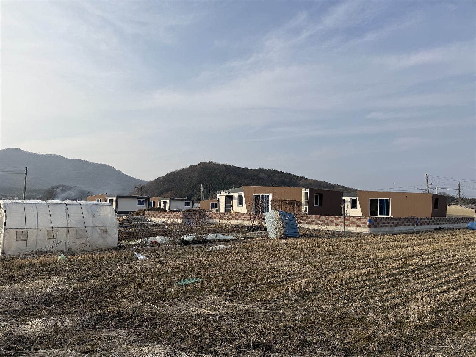 함평 해보면 농촌유학 주택 — 조성 부지 전체 배치